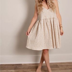 Beck + Bean Boho Dress in Oat
